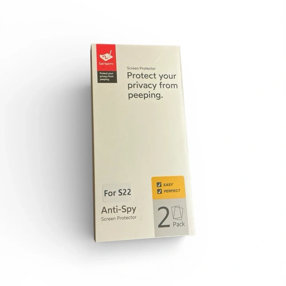 Anti-Spy Screen Protector for S22 - 2 Pack new